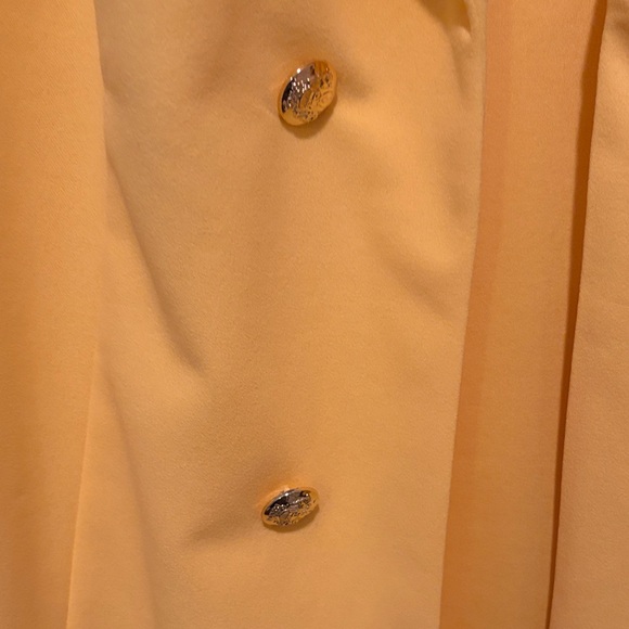 Ashley Stewart Yellow Women's Blazer Plus Size - Picture 2 of 7